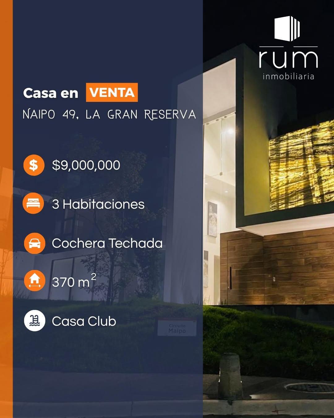 CASA EN LA GRAN RESERVA
